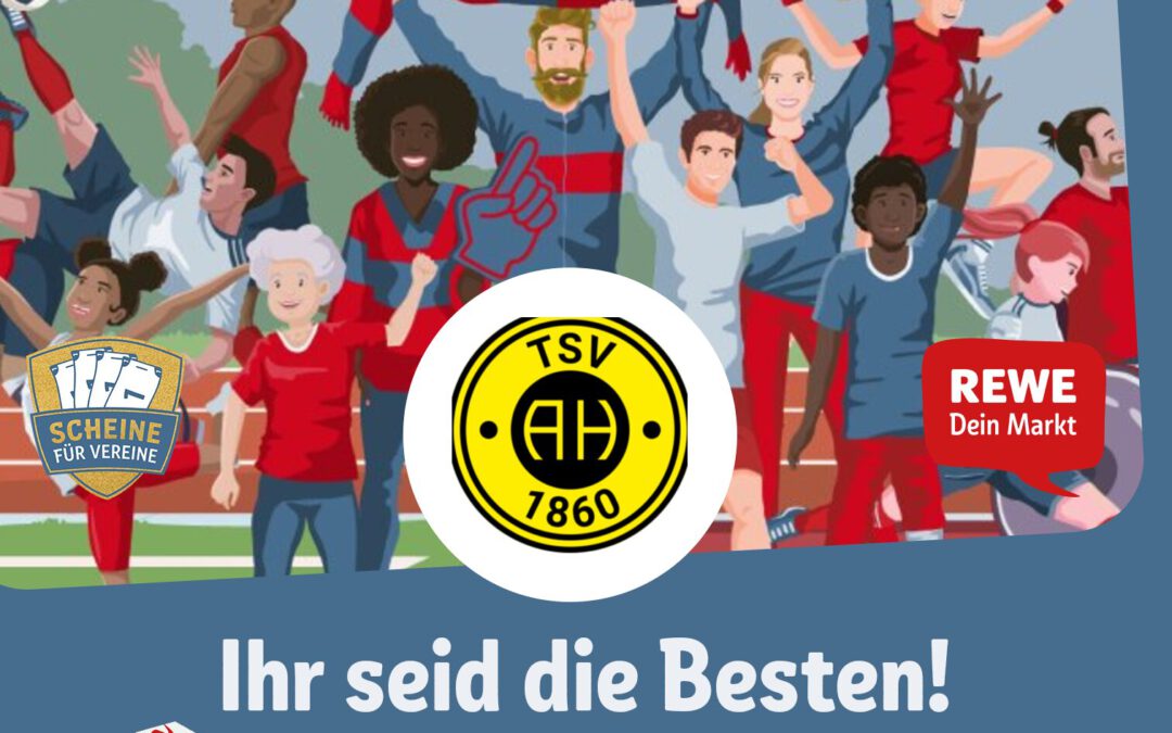 REWE Scheine für Vereine DANKE